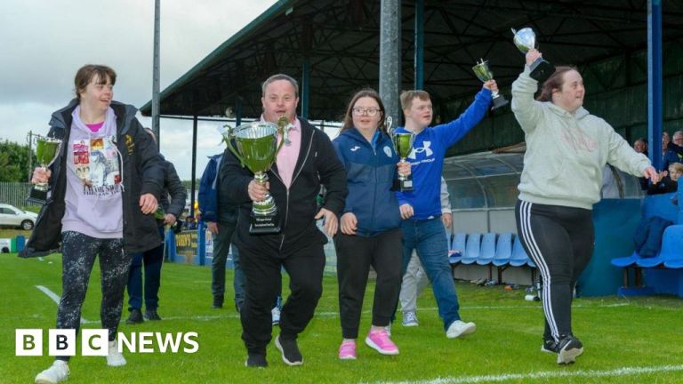 Cross-border Donegal team win first Down’s syndrome cup