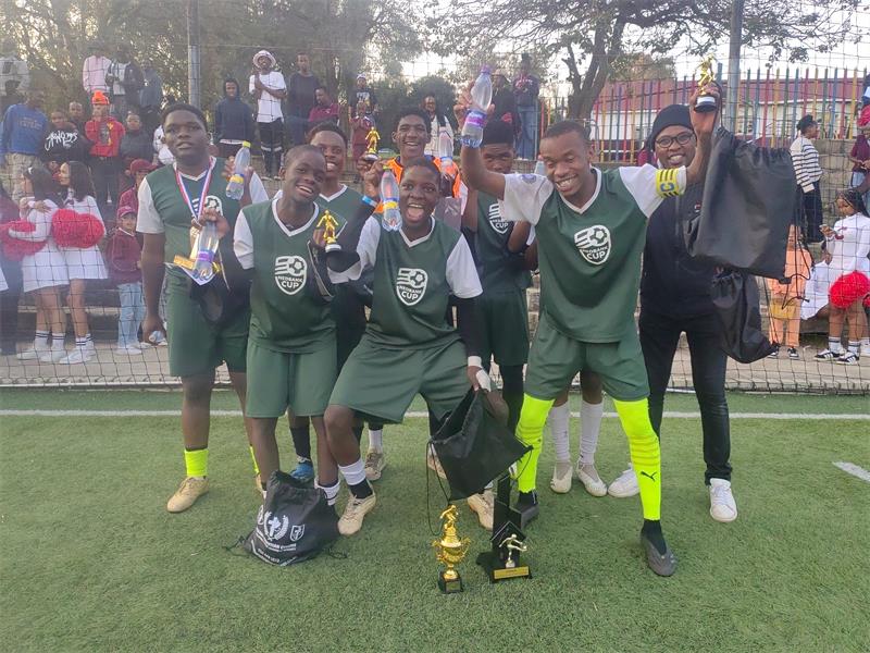 Die Fakkel clinches back-to-back titles at Calvary’s interhigh futsal tournament