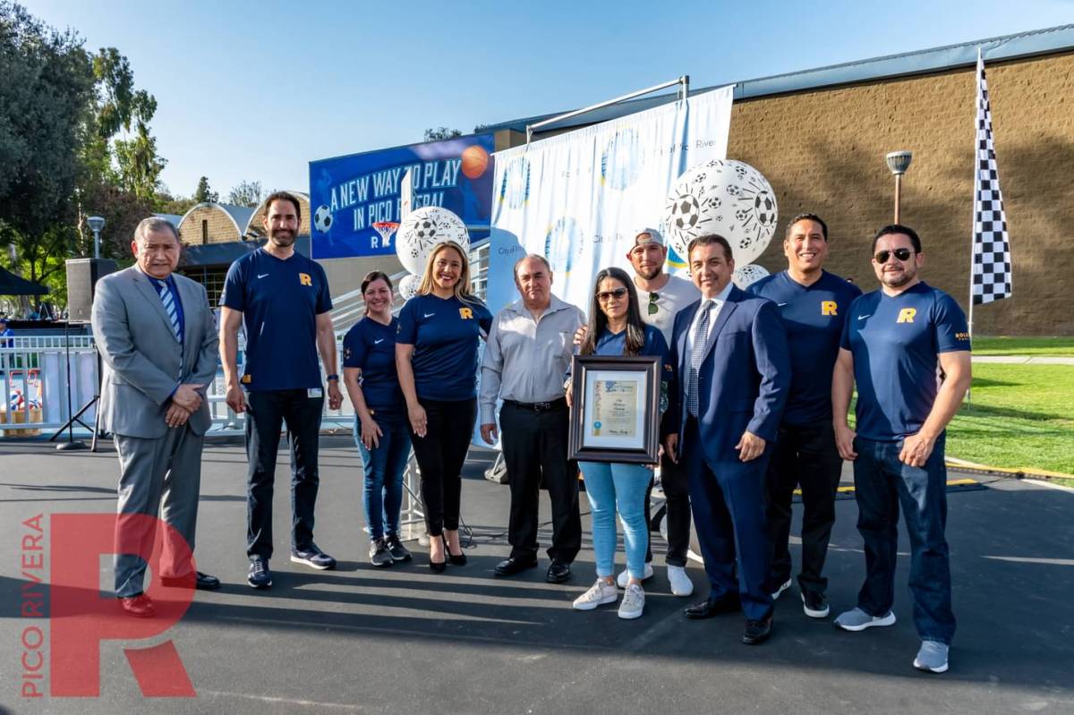 Pico Rivera Celebrates New Roldan Futsol Mini-Pitch