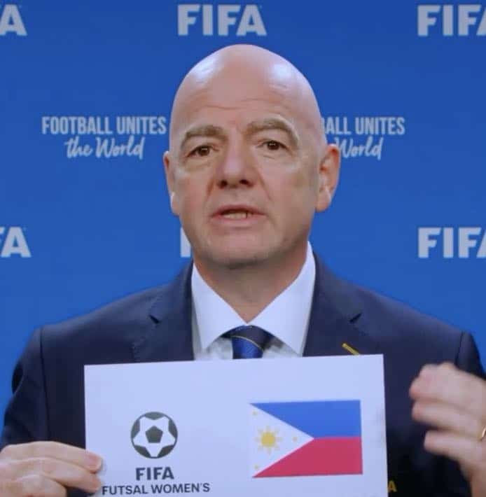 Infantino confirms PH’s hosting of FIFA Women’s Futsal World Cup