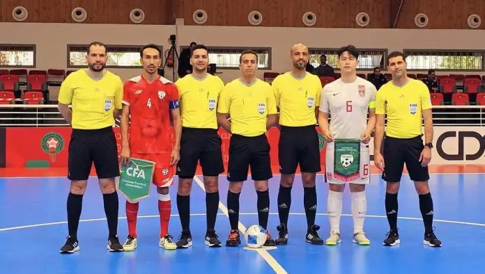 Afghanistan secures 6-2 victory over China in Morocco Futsal Tournament